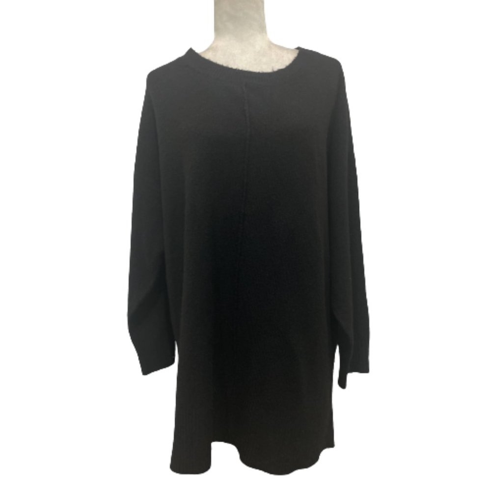 a.n.a. Black Tunic NWOT Sweater Size 0X